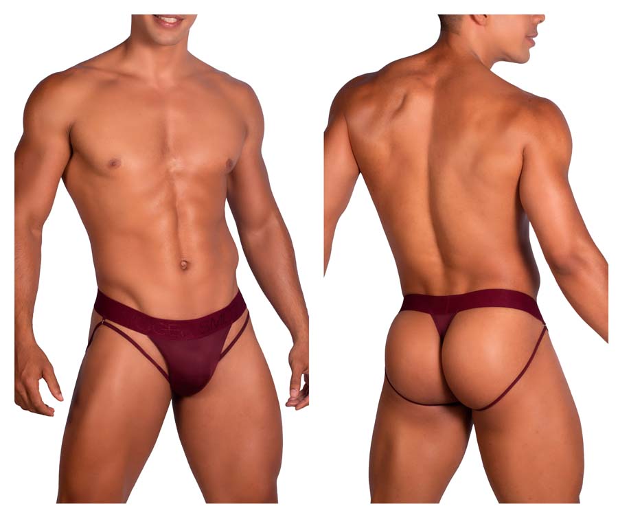 [Roger Smuth] Thongs Burgundy (RS077)